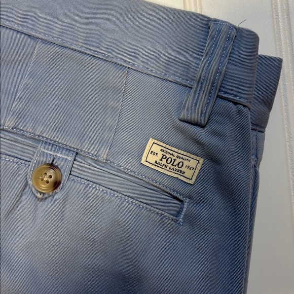 Vintage Ralph Lauren Men's Slate Blue Chinos size 34/29 - Picture 2 of 7